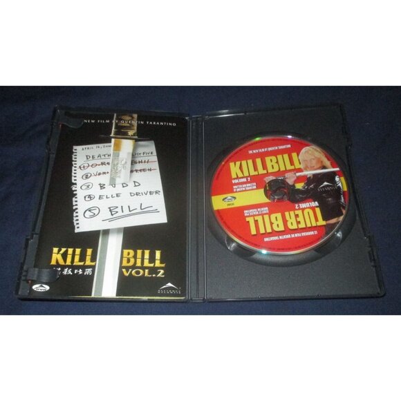 Kill Bill: Vol. 2 (DVD, 2005, Widescreen, Canadian) Action - Quentin Tarantino - Picture 2 of 3